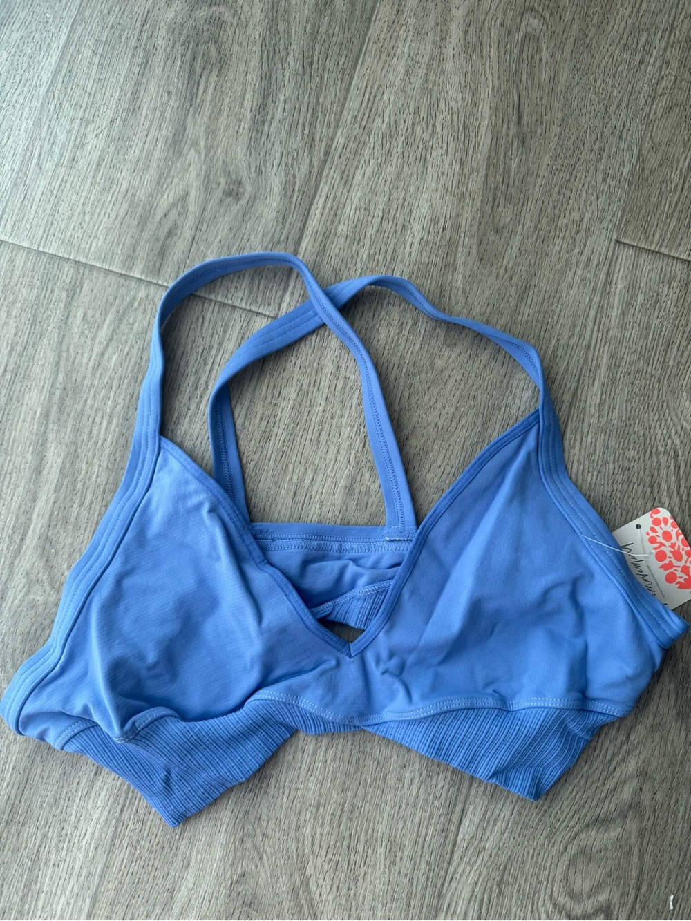 Women’s Light Blue Bra-Free People Movement